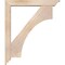 Ekena Millwork Westlake Traditional Smooth Bracket w/ Offset Brace, Douglas Fir, 5 1/2"W x 34"D x 40"H BKT0604X34X40WTL01SDF - alternate 4